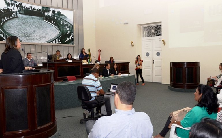 Diretora do HGE apresenta avanços da unidade hospitalar na ALE