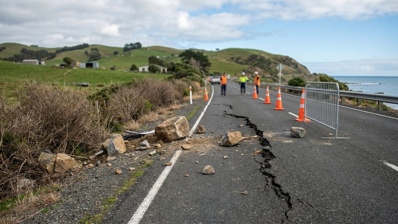 Terremoto de magnitude 5,7 atinge ilha norte da Nova Zelândia
