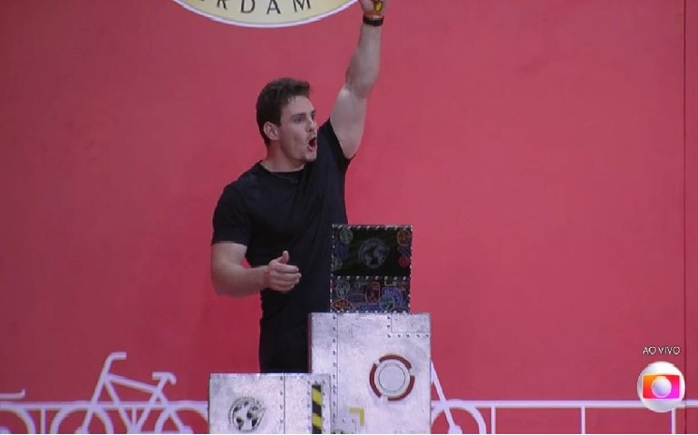 No ‘BBB 23’, Gustavo vence Prova do Líder pela 2ª vez e escapa do Paredão