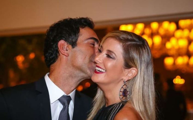 Ticiane Pinheiro e Cesar Tralli vão juntos a evento após reconciliação