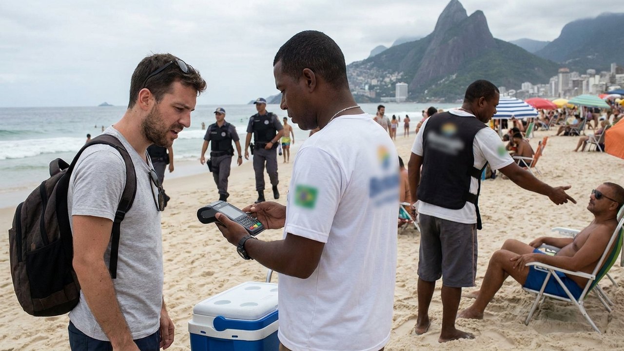 Caipirinhas a R$ 8 mil e massagem à força: os golpes e crimes que preocupam nas praias do Rio