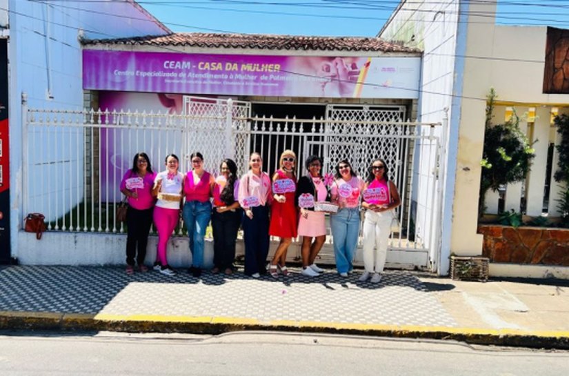 Saúde promove importantes ações voltadas para a prevenção dos cânceres de mama e do colo do útero, em Palmeira