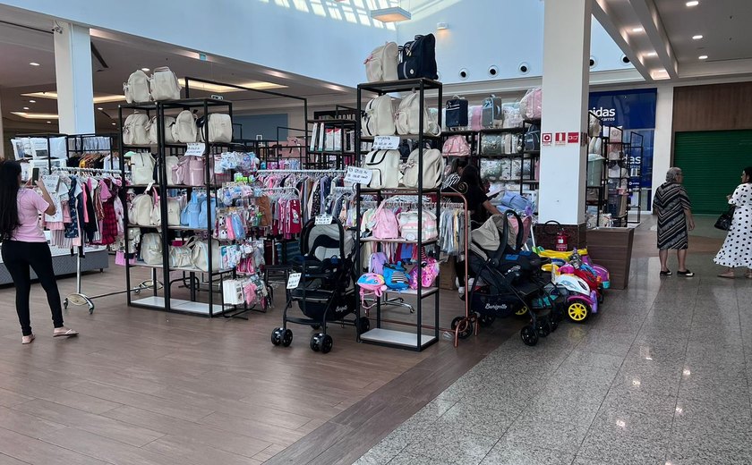 Feira da Gestante segue em exposição no Arapiraca Garden Shopping