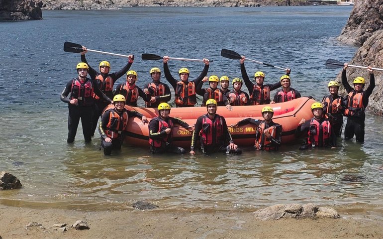 Cadetes do Corpo de Bombeiros entram na reta final do Curso de Formação de Oficiais