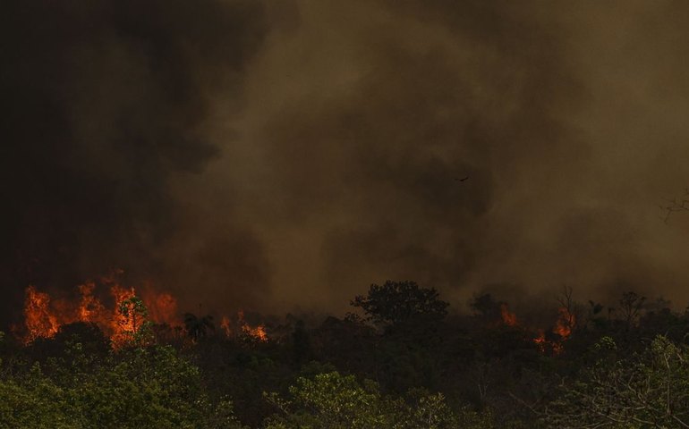 Chuva ajuda a apagar incêndio no Parque da Serra dos Órgãos, no Rio