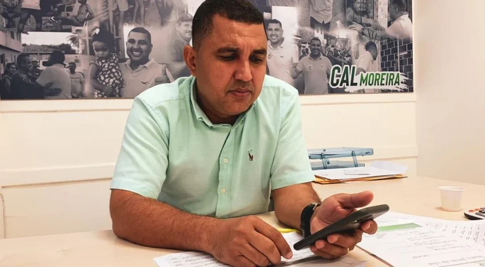 O vereador Cal Moreira / Foto: reprodução