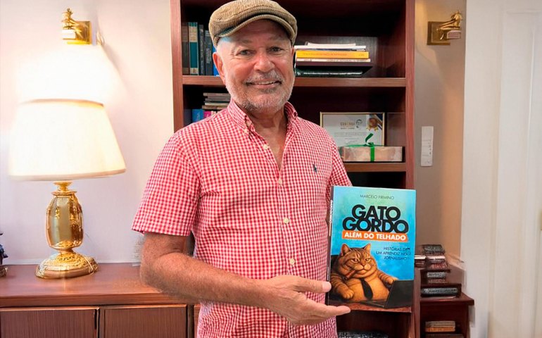 Livro de Marcelo Firmino, ‘Gato Gordo além do telhado’, será lançado dia 8 de novembro na Bienal