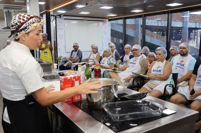 ArtNor: Senac Alagoas leva oficinas gastronômicas ao maior evento de artesanato autoral do estado