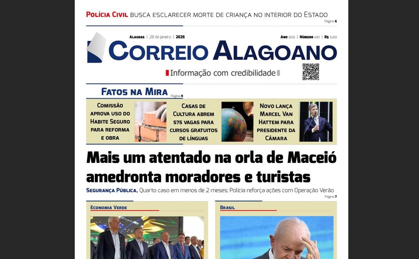 Mais um atentado na orla de Maceió amedronta moradores e turistas