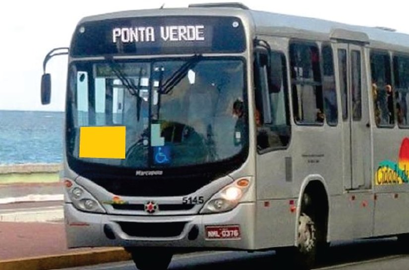 Regiões de Maceió serão identificadas por cores nos ônibus