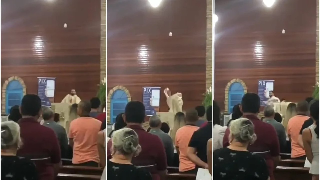 Padre abandona missa após discussão sobre política em Goiás