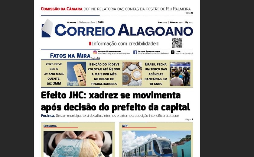 Efeito JHC: xadrez se movimenta após decisão do prefeito da capital