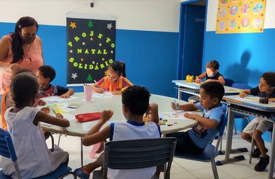 Educação realiza evento natalino em parceria com Escola Superior da Magistratura de Alagoas