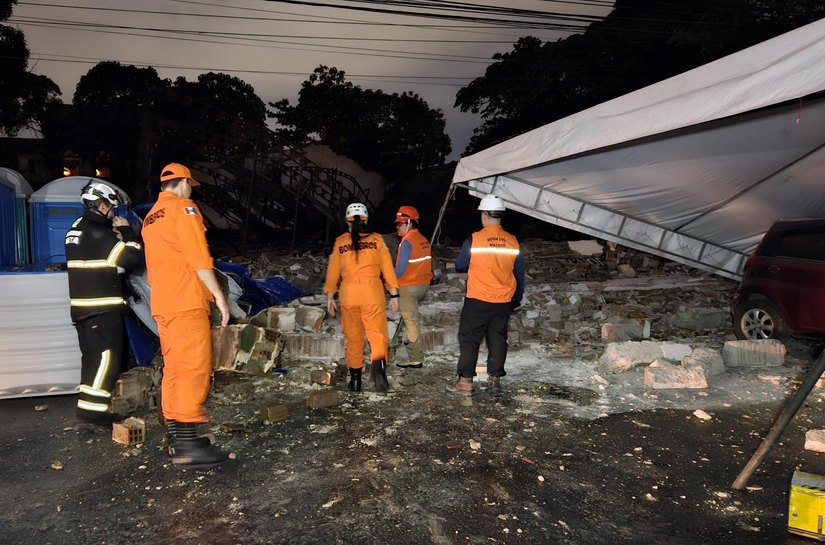 Corpo de Bombeiros resgata sete vítimas em fim de semana marcado por desabamentos em Maceió