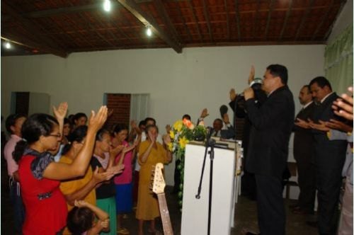 Festa do aniversário do templo em Traipu