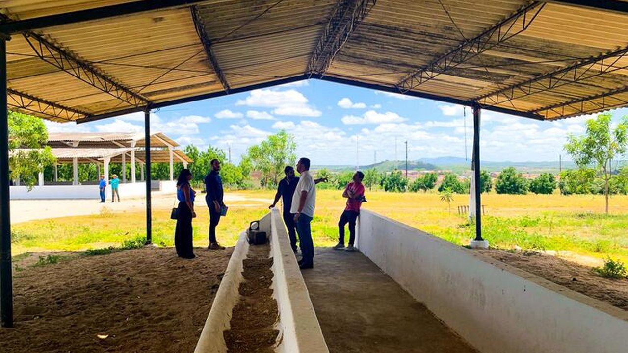 Seagri visita Parque Mair Amaral em Batalha para início das obras de revitalização