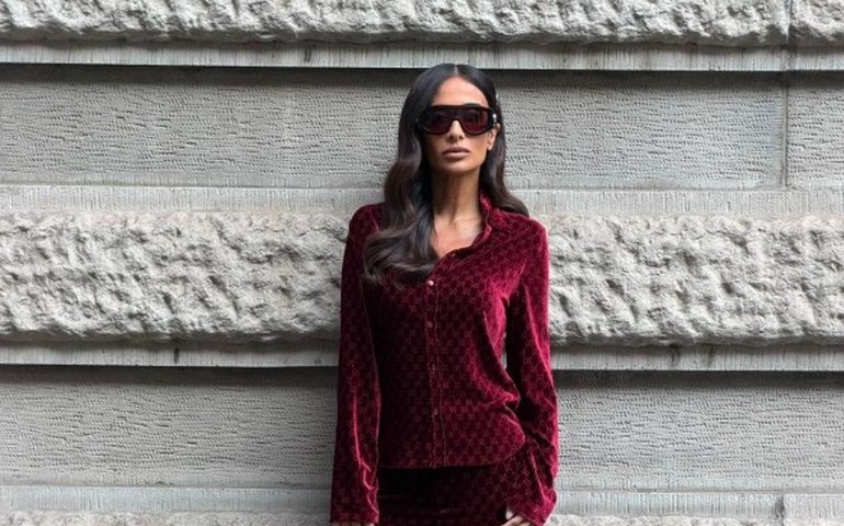 Silvia Braz prestigia desfile da Gucci na Milan Fashion Week