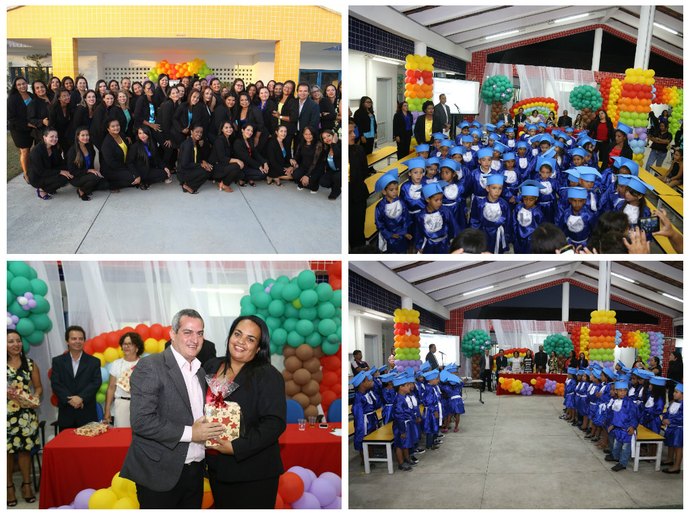 Centro de Educação Infantil de Campo Alegre forma novas turmas do ABC