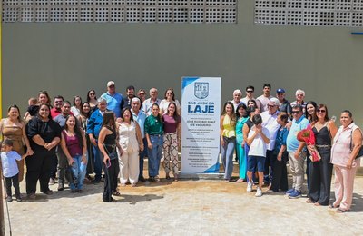 Ângela Vanessa e Ravena de Neno entregam o 5º Ginásio Poliesportivo e o 2º Auditório Municipal durante as comemorações dos 140 anos de São José da Laje