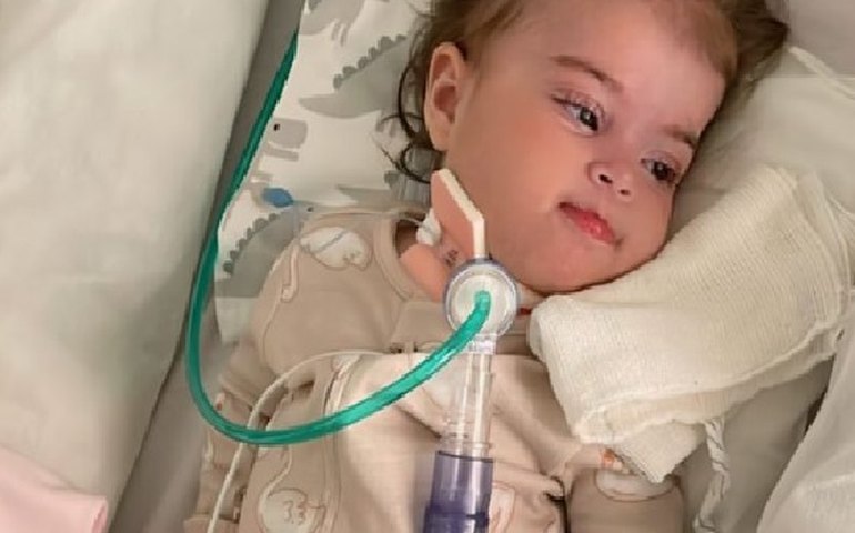 Filha caçula de Juliano Cazarré faz exames e ficará 'uma semana no antibiótico venoso', conta a mãe