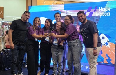 Grupo formado só por mulheres conquista segundo lugar no Hack Massa