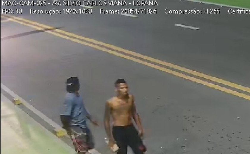 Ação integrada prende homem após agressões com pedras na orla de Maceió