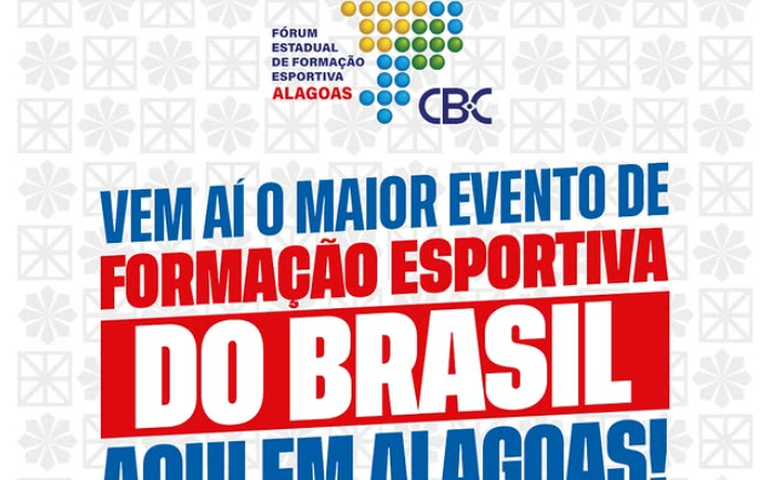Alagoas recebe Fórum Estadual de Formação Esportiva