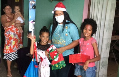 Assistência Social de Branquinha promove ação natalina para as crianças