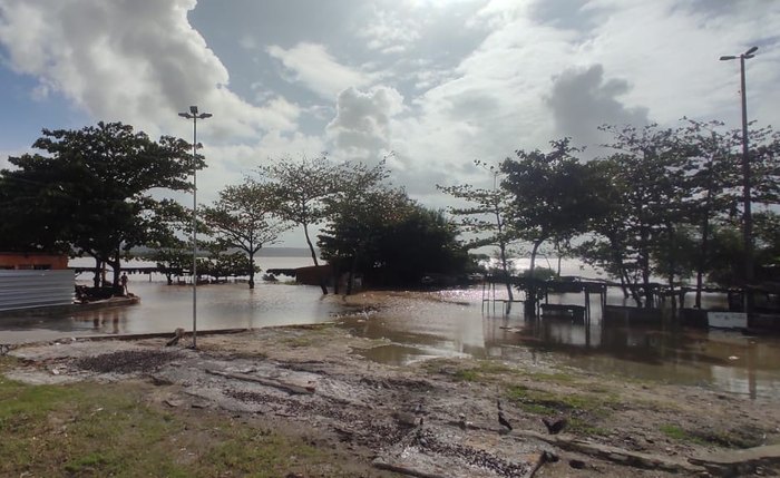 Nível da Lagoa Mundaú começou a subir na tarde de domingo Nível da Lagoa Mundaú começou a subir na tarde de domingo