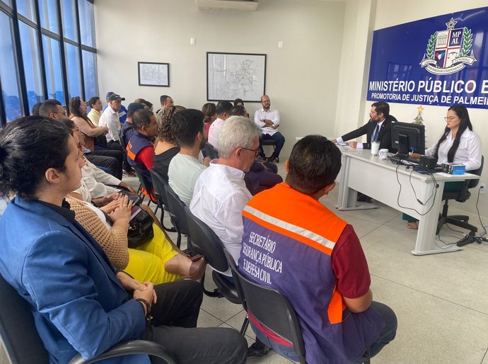 Secretários municipais de Palmeira participam de reunião no MPAL para definir procedimentos de ordem durante o Carnaval