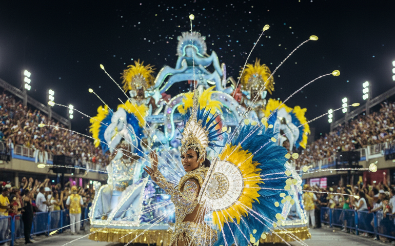 É hoje! Mileide Mihaile dá spoiler sobre sua fantasia em desfile como rainha da Unidos da Tijuca: 'Vai iluminar a Sapucaí'