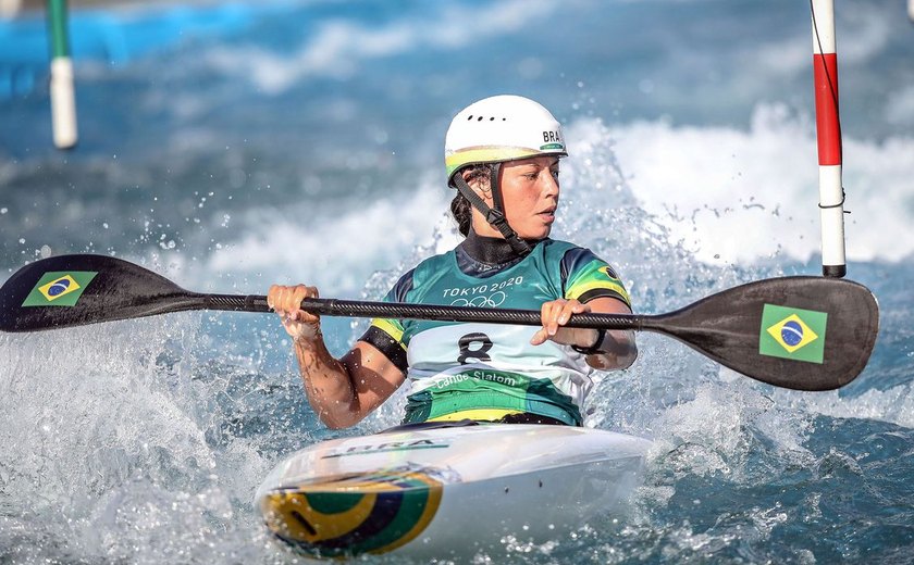 Ana Sátila e Pepê Gonçalves avançam às semifinais na canoagem slalom em Tóquio