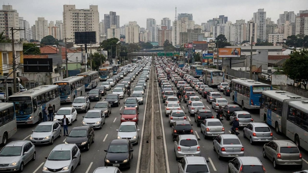 Prefeitura de SP suspende rodízio nesta quarta por causa da chuva