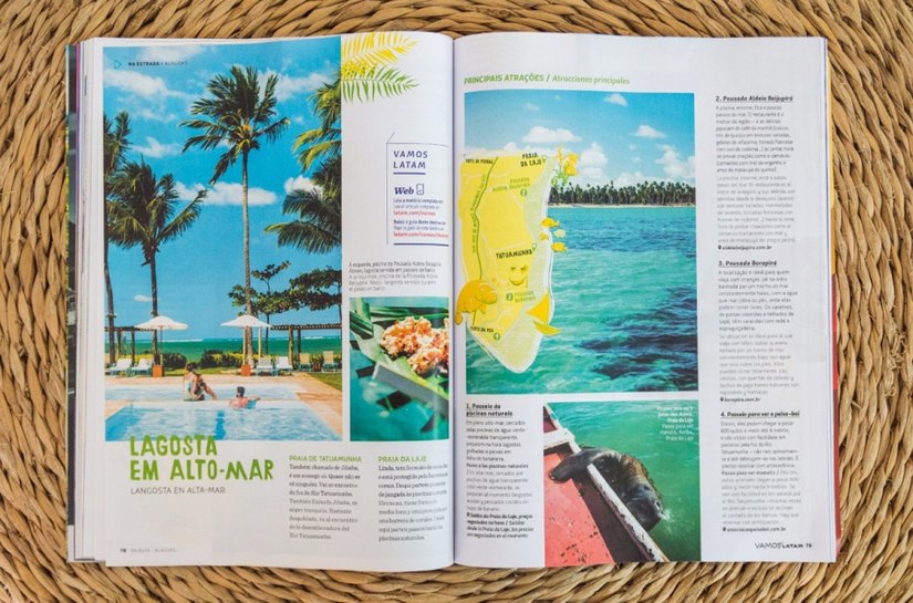 Destino Alagoas é tema de matéria especial em revista internacional