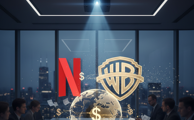 Netflix e Warner ajustam acordo para pagamento integral em dinheiro