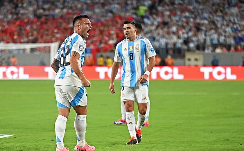 Lautaro salva no fim, Argentina vence Chile e já avança na Copa América