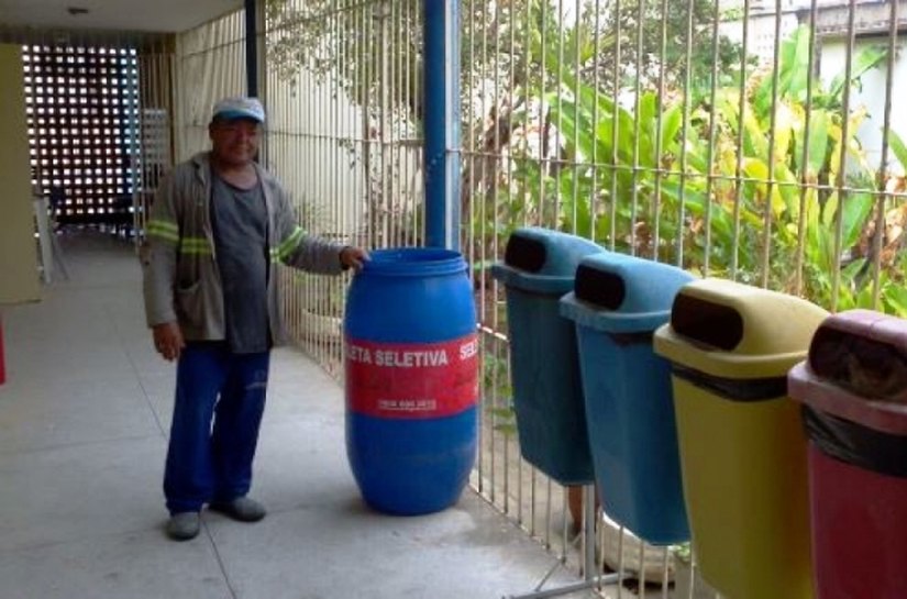 IMA leva projeto de coleta seletivade lixo para escolas do Cepa