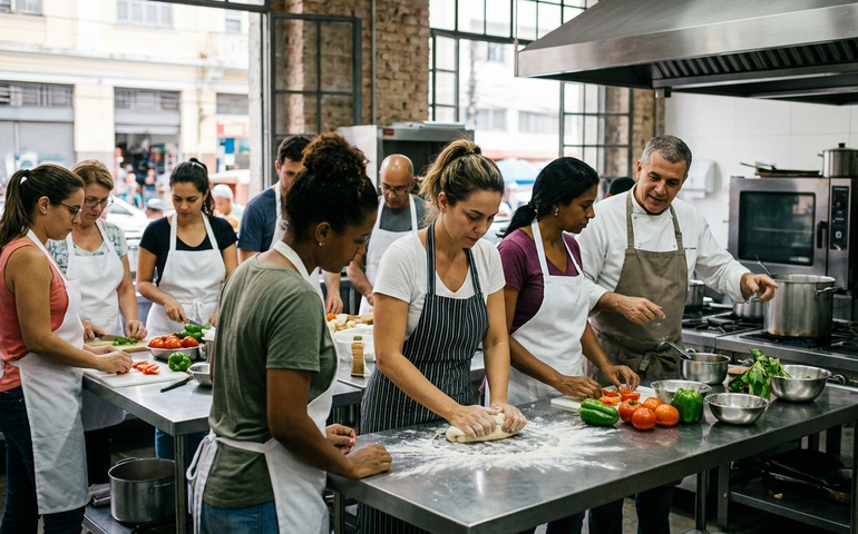 Ação da Cidadania abre 60 vagas gratuitas para cursos de gastronomia no Rio