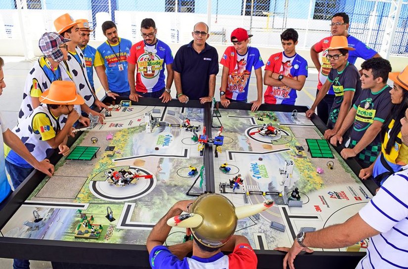 Escola Sesi/Senai preparam alunos para torneio regional de Robótica