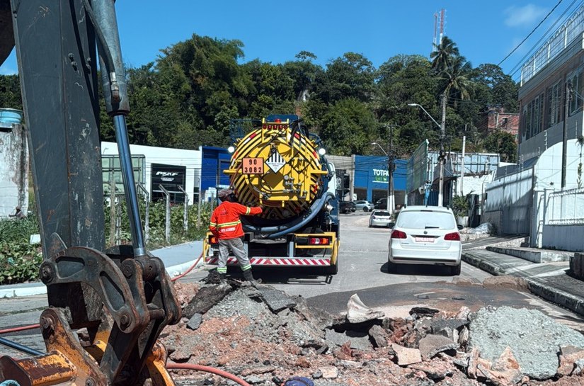 Seminfra desobstrui 622 metros de galerias durante ações de manutenção em julho