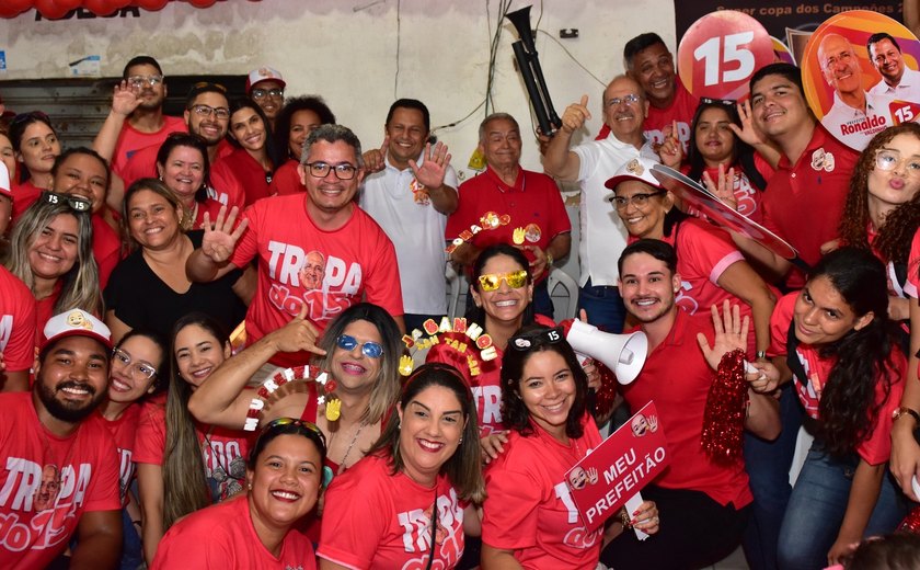 Tropa do 15 une juventude, apoiadores e candidatos que querem o melhor para Penedo