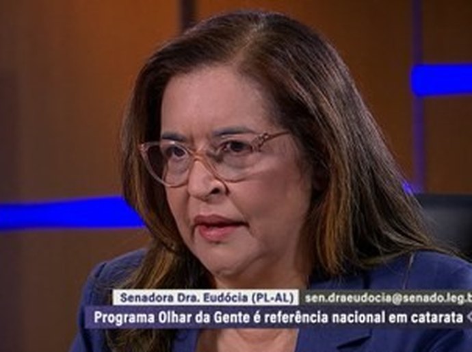 Dra Eudócia é destaque na programação e nas redes sociais da TV Senado