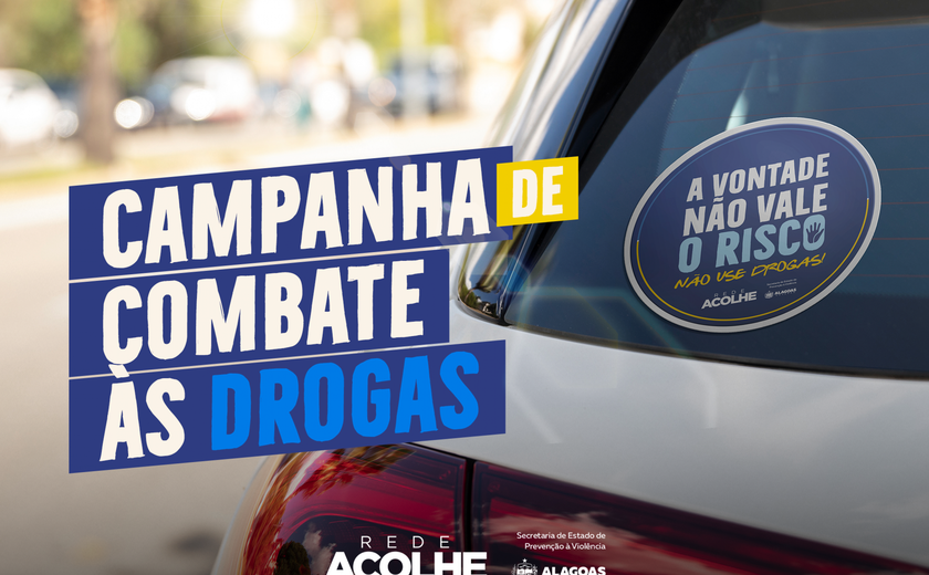 Campanha da Seprev conscientiza população sobre riscos do uso de drogas