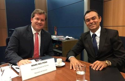 Prefeito Celino Rocha vai a Brasília tratar de investimentos para Anadia  
