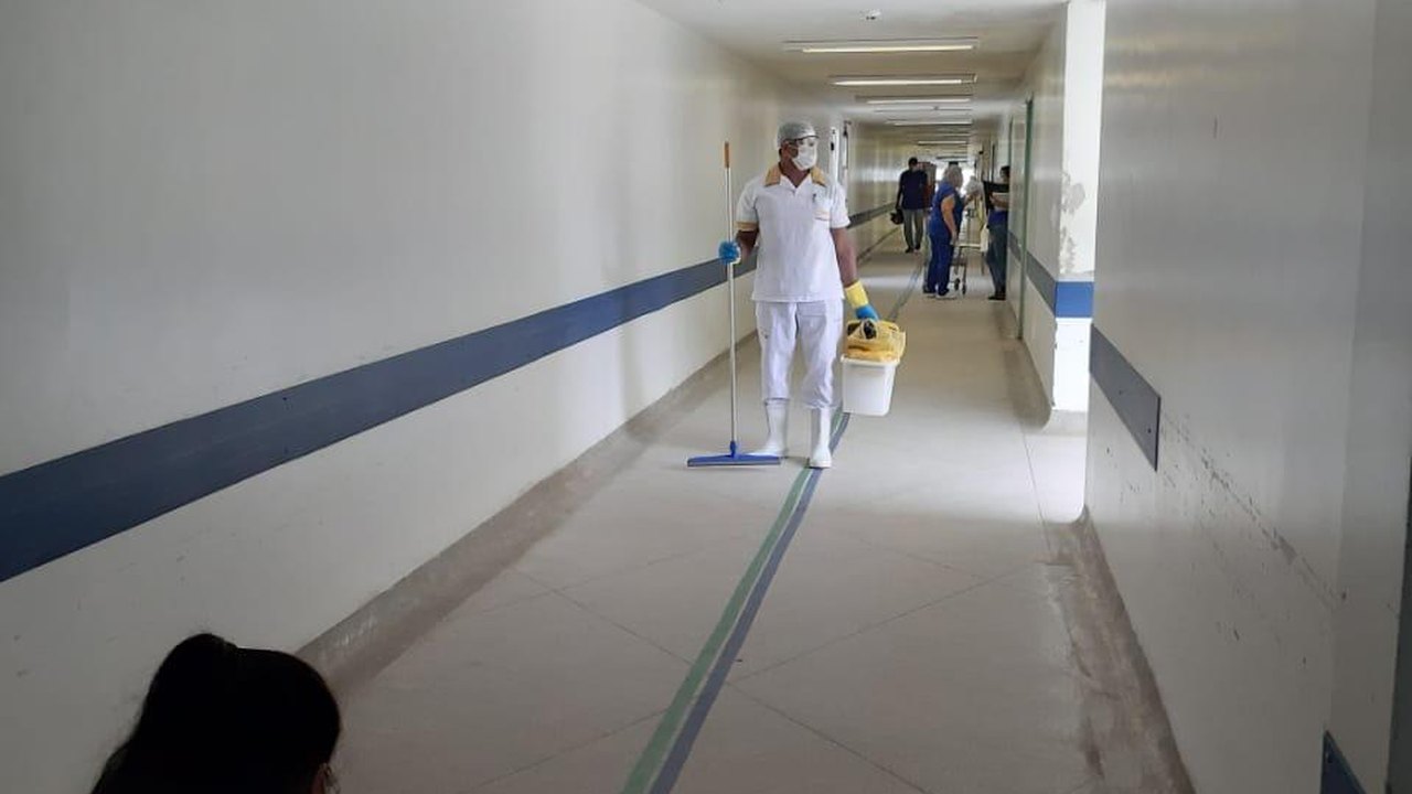 Aluna de Enfermagem colabora no combate à Covid em Arapiraca