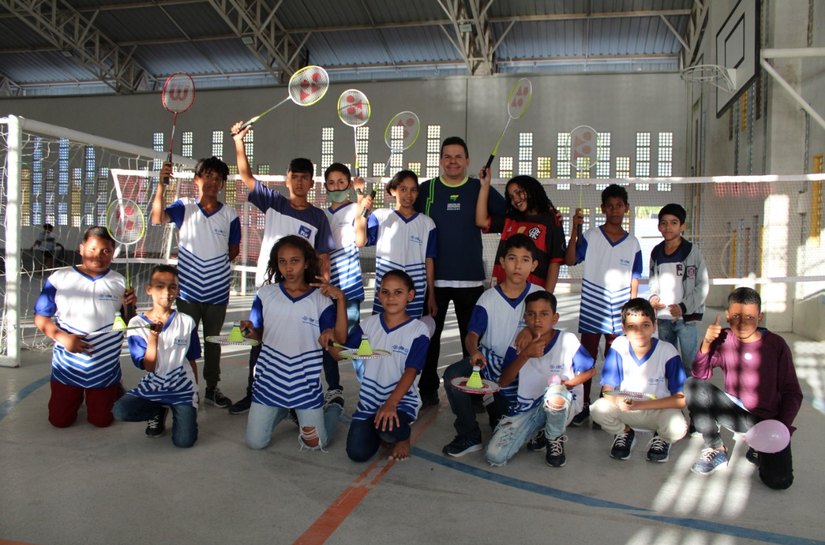 Complexo esportivo do Pilar ganha quatro novas modalidades; badminton é uma delas