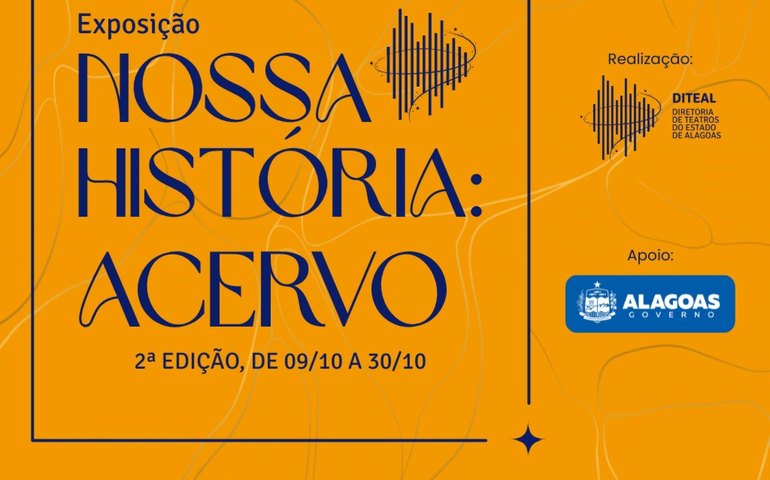 Diteal abre 2ª edição da exposição ‘Nossa História: Acervo’, com obras e livros que celebram a arte alagoana