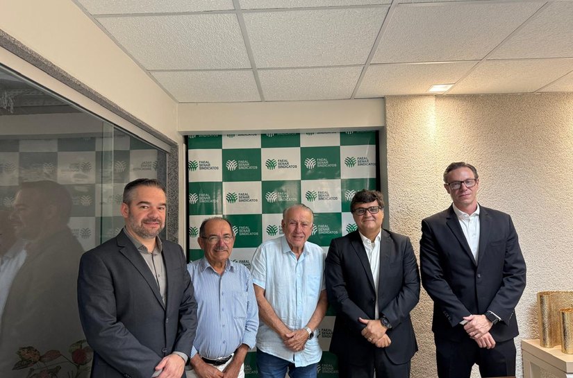 Executivos do Grupo Piracanjuba visitam diretoria do Sistema Faeal/Senar