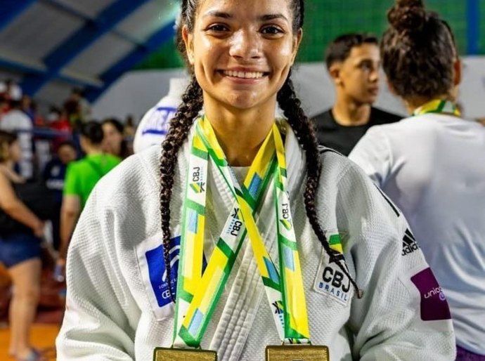 Judoca alagoana que surgiu no projeto “Na Base do Esporte” é convocada para o Sul-Americano Júnior de 2026