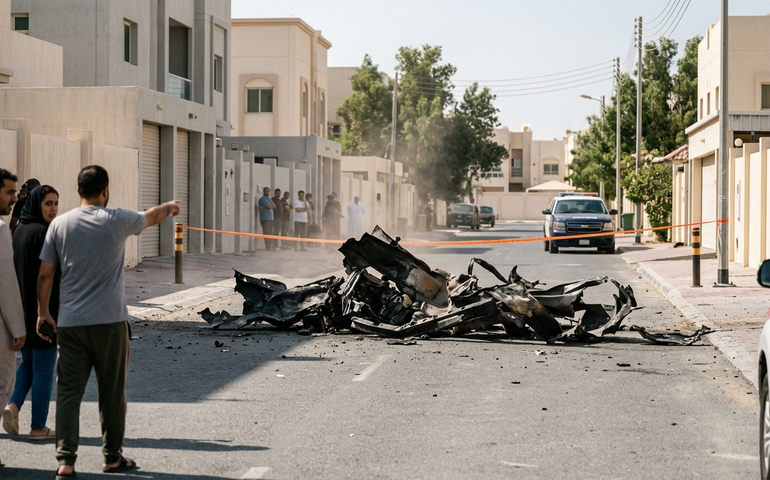 Míssil abatido cai em Doha e assusta moradores no Catar